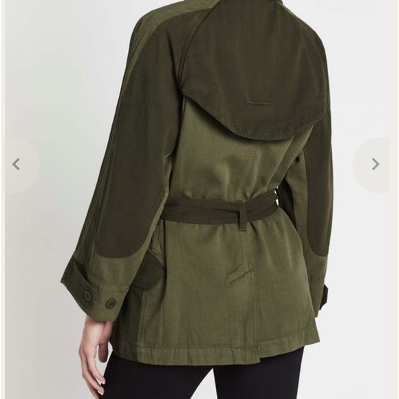 Current Elliot the relaxed military jacket Size 2 like Medium - Picture 15 of 15